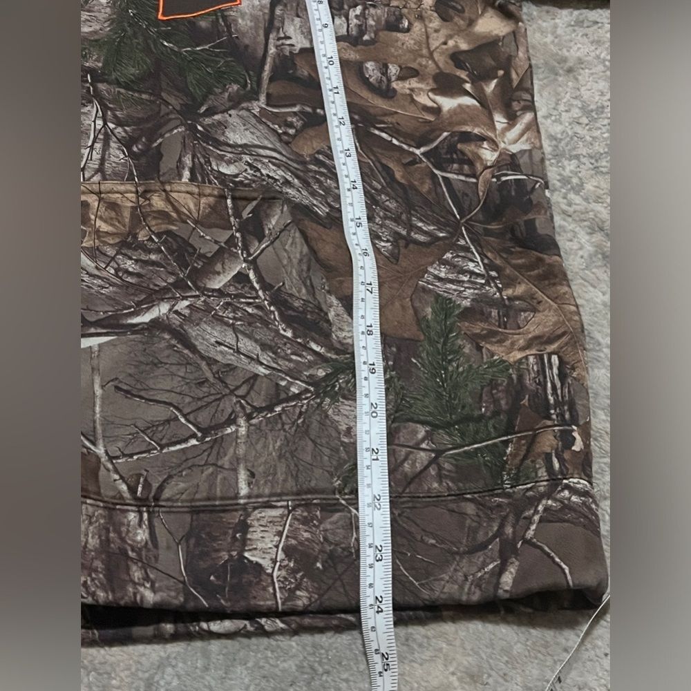 Under Armour UA RealTree Camo Fleece Hoodie Coldgear Sz XL - Picture 7 of 7